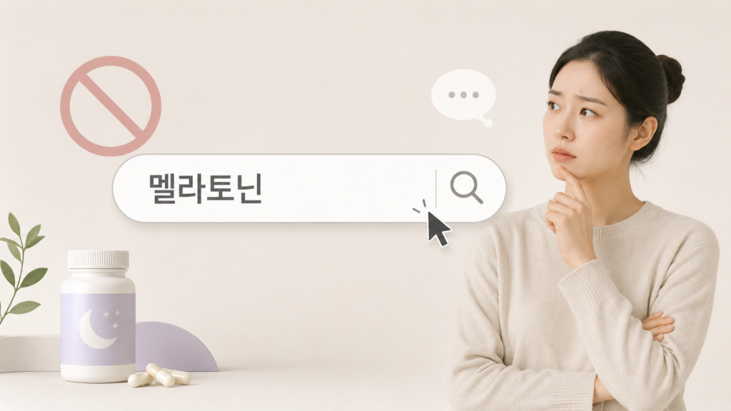 멜라토닌 마케팅