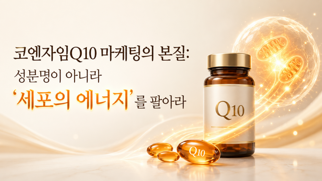 코엔자임Q10 마케팅